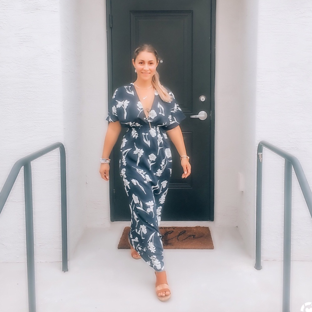 Bell sleeve Maxi Dress